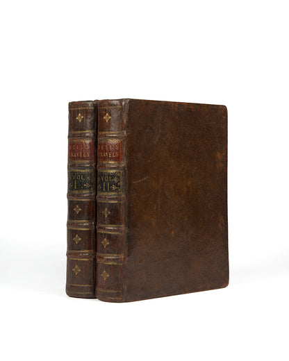 First edition of Travels from St. Petersburg in Russia by John Bell, with the engraved map showing Peking, handsome contemporary speckled calf.