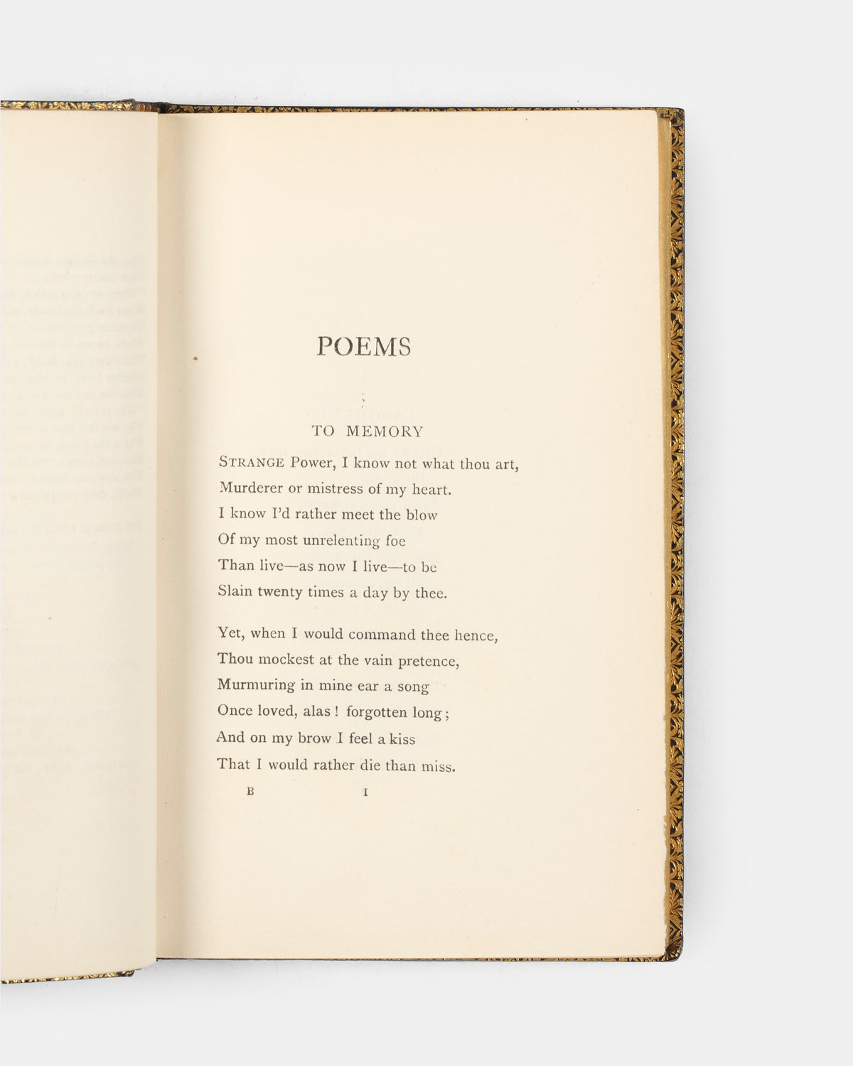 A lovely edition of the poems of Mary E. Coleridge bound in navy morocco with few signs of wear in 1909.