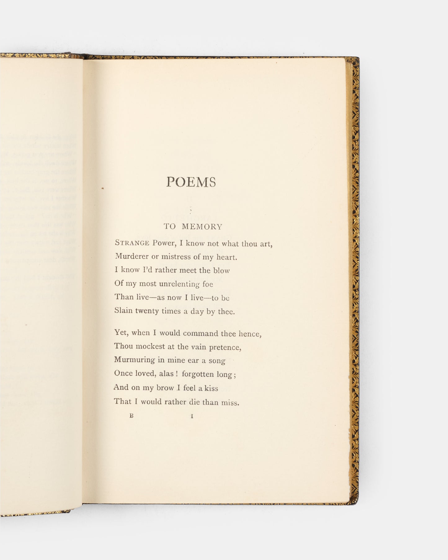 A lovely edition of the poems of Mary E. Coleridge bound in navy morocco with few signs of wear in 1909.