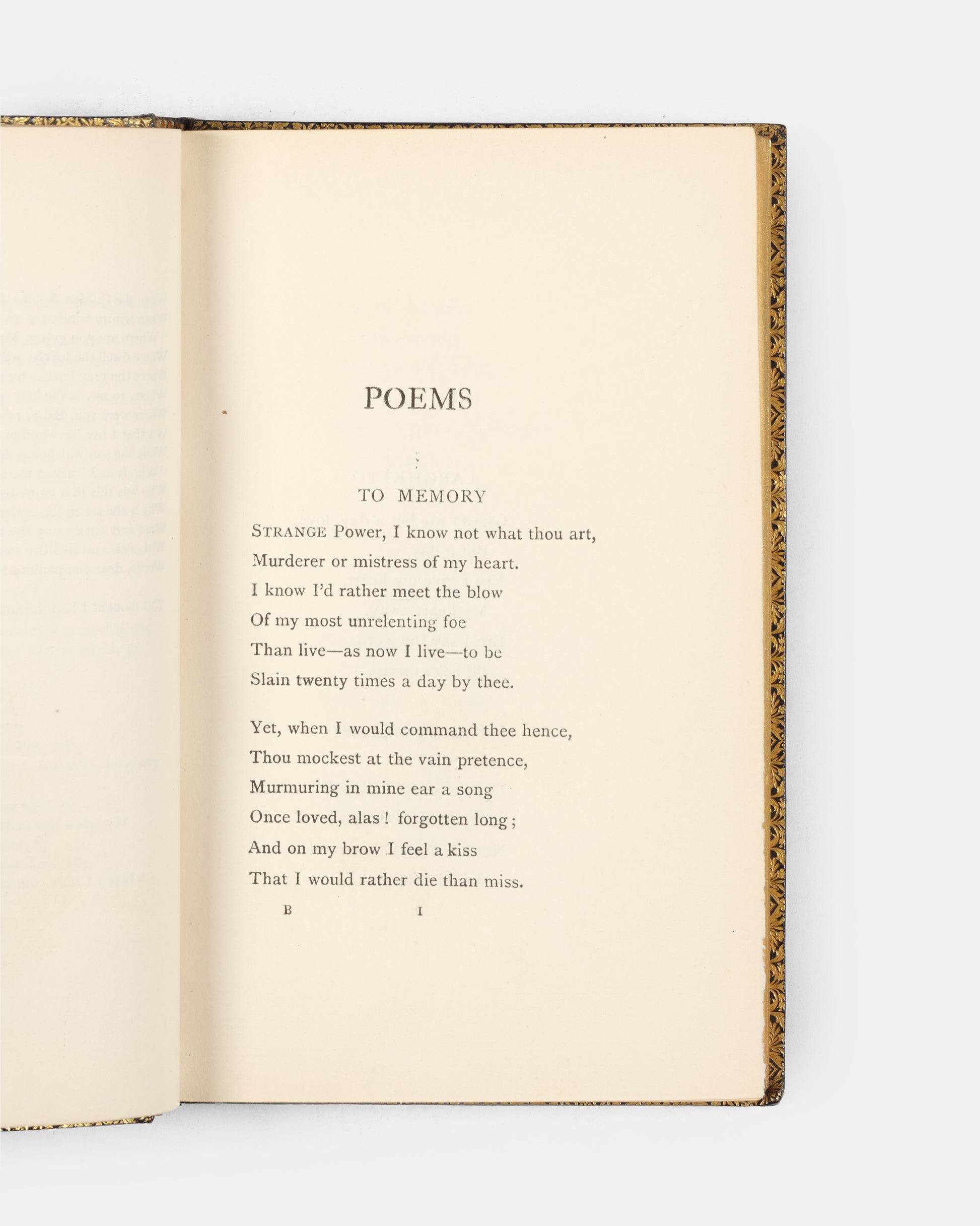 A lovely edition of the poems of Mary E. Coleridge bound in navy morocco with few signs of wear in 1909.