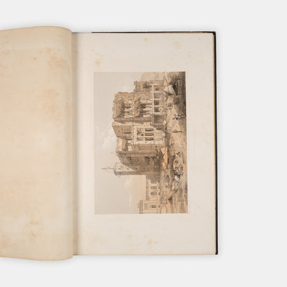 Sketches and Incidents of the Siege of Lucknow, an eye witness view by Clifford Mecham, depicting the heavy toll suffered by the British, with tinted lithographs