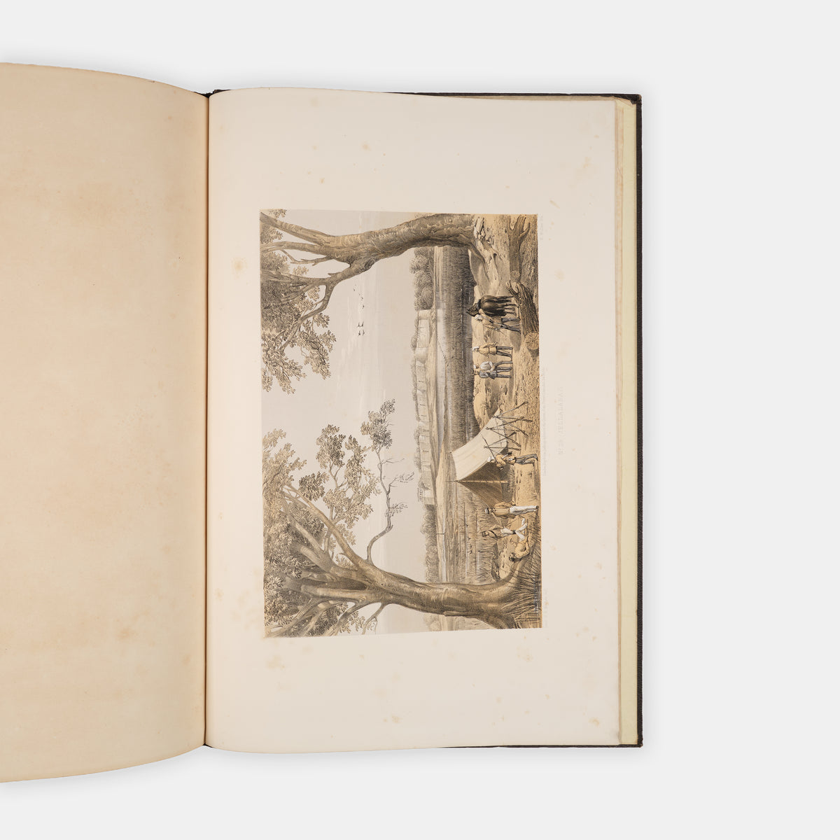 Sketches and Incidents of the Siege of Lucknow, an eye witness view by Clifford Mecham, depicting the heavy toll suffered by the British, with tinted lithographs