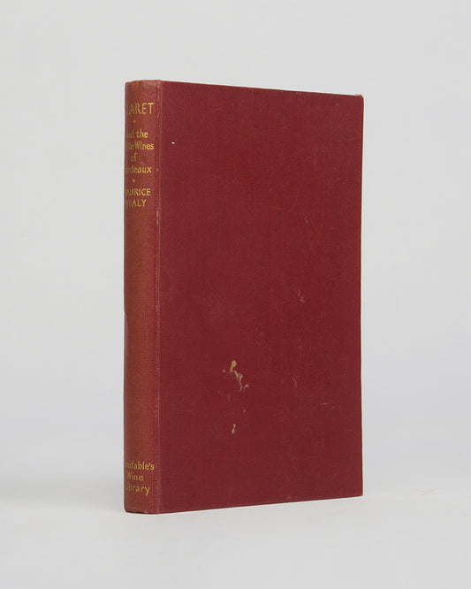 A lovely edition of Claret from Constable's Wine Library which explored white wine from Bordeaux in 1934.