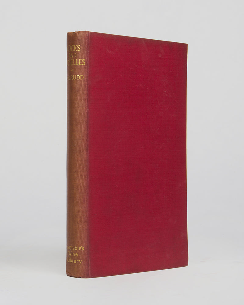 A first edition of Rudd's<em> Hocks and Moselles</em> which made up part of<em> Constable's Wine Library</em>. 