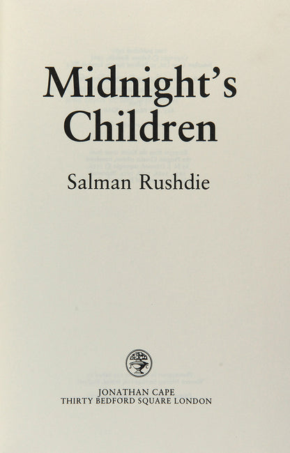 Midnight's Children.