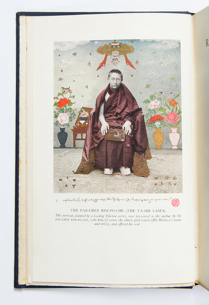 A first edition of The Religion of Tibet by Sir Charles Bell.
