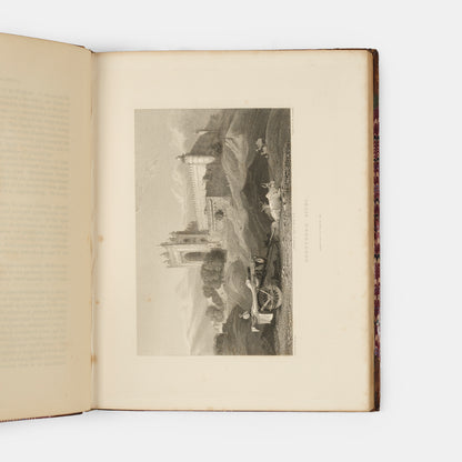 First edition of Views in India by Emma Roberts and Robert Elliott, a handsome copy of this work illustrating India, China, and the Read Sea including depictions of Agra, Delhi, the Ellora Caves, Macao, and Tiger Island.