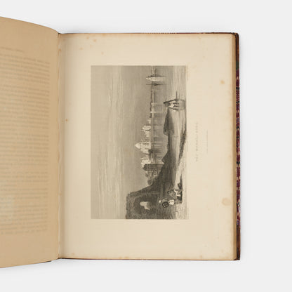 First edition of Views in India by Emma Roberts and Robert Elliott, a handsome copy of this work illustrating India, China, and the Read Sea including depictions of Agra, Delhi, the Ellora Caves, Macao, and Tiger Island.