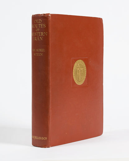 First edition of Old Routes of Western Iran by Stein, one of the scarcer Stein titles, presumably due to its wartime publication.
