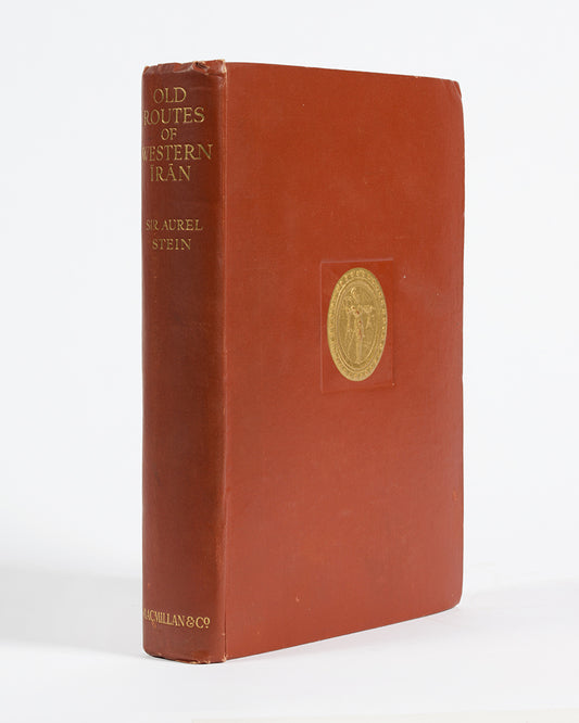 First edition of Old Routes of Western Iran by Stein, one of the scarcer Stein titles, presumably due to its wartime publication.