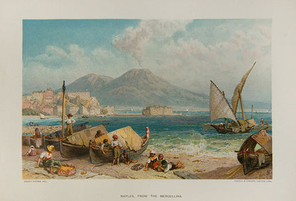 This work is compilation of travels in the Mediterranean illustrated by well known artists of the time.