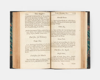 The enlarged third edition of James Chetham's authoritative work on freshwater fishing, illustrated with a charming engraved plate depicting twelve species of fish.