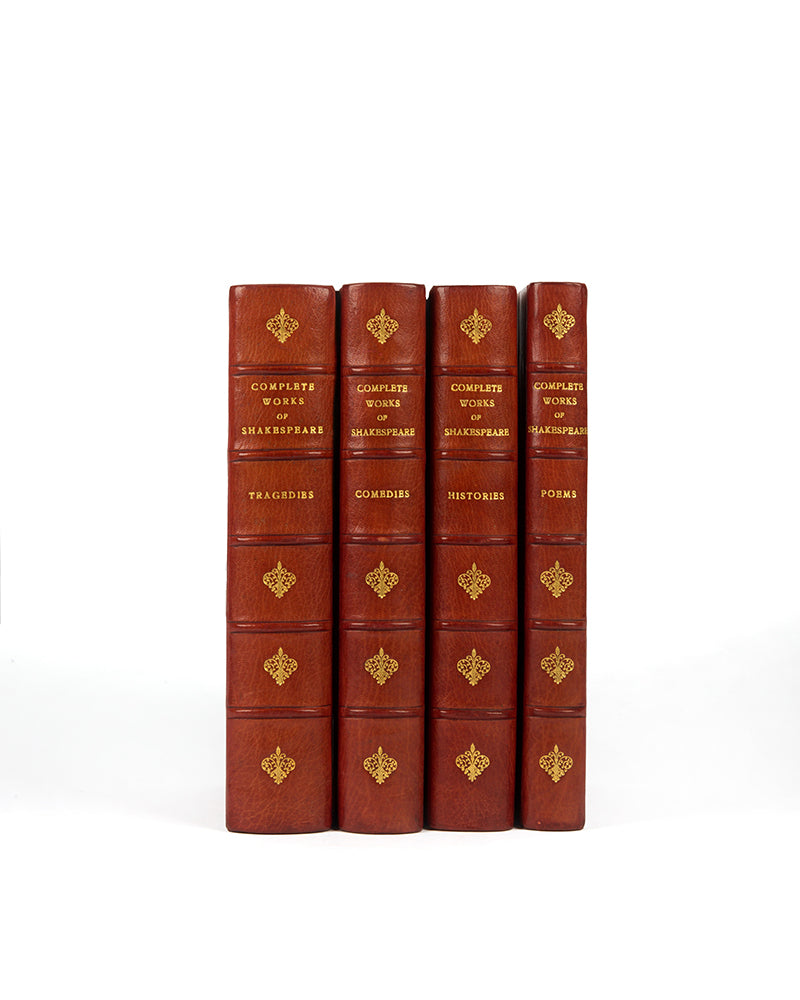 A handsome collection of Shakespeare's works printed by The Nonesuch Press to celebrate the coronation of Queen Elizabeth II.