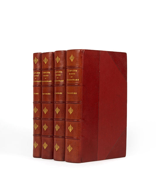 A handsome collection of Shakespeare's works printed by The Nonesuch Press to celebrate the coronation of Queen Elizabeth II.