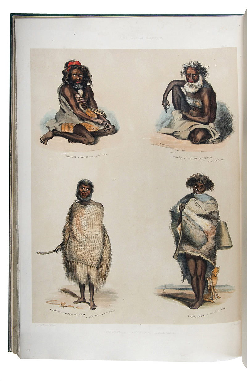 First edition of South Australia Illustrated by George French Angas, a fresh and bright copy bound in the original parts.