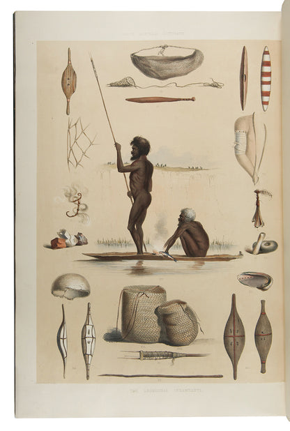 First edition of South Australia Illustrated by George French Angas, a fresh and bright copy bound in the original parts.