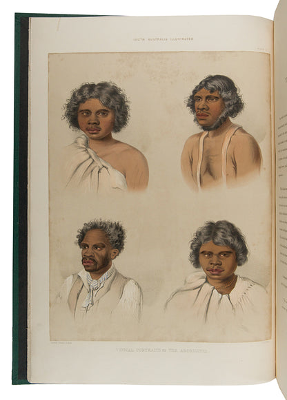 First edition of South Australia Illustrated by George French Angas, a fresh and bright copy bound in the original parts.