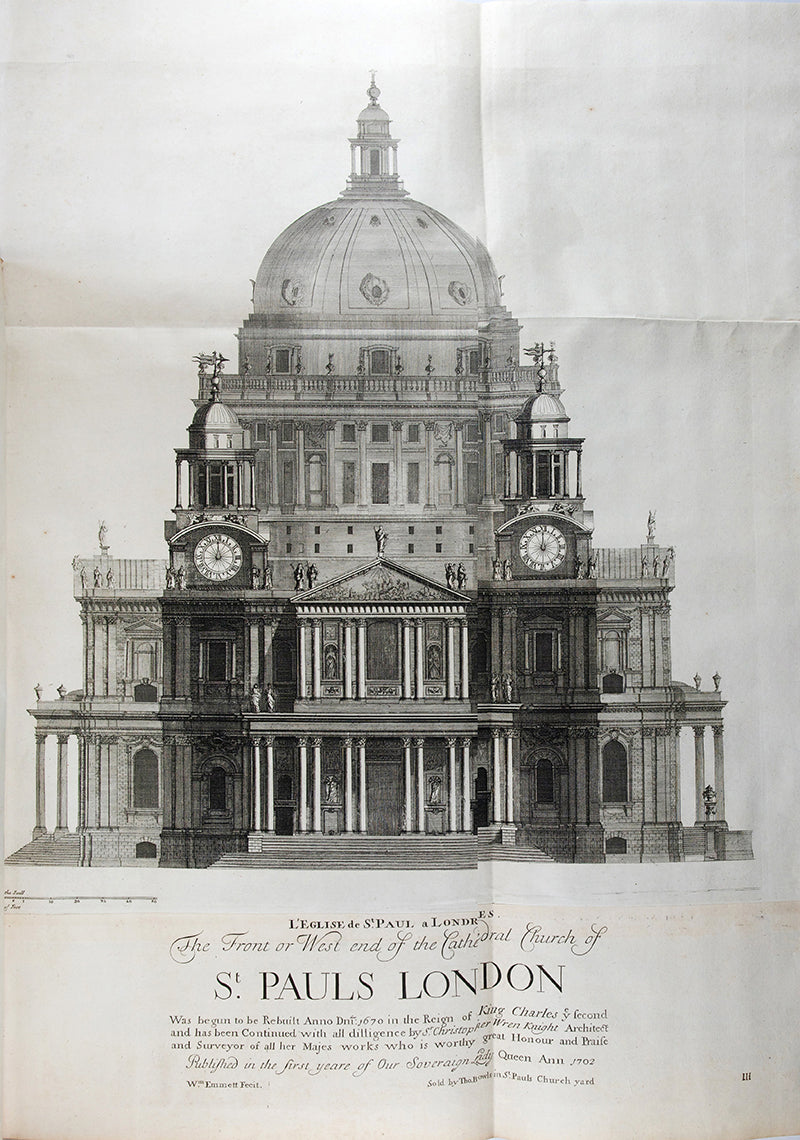 A fine copy of Kip's great Nouveau Theatre de la Grande Bretagne, the defining work of English architecture of the Augustan age, and still highly prized for its depiction of English country houses and gardens.