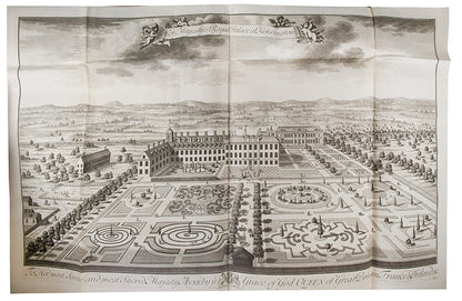 A fine copy of Kip's great Nouveau Theatre de la Grande Bretagne, the defining work of English architecture of the Augustan age, and still highly prized for its depiction of English country houses and gardens.