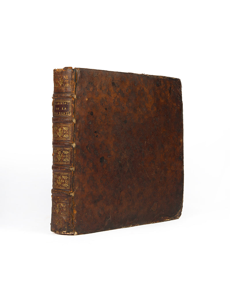 Rare complete first French edition of Le Flambeau de la Navigation by Johannes Janssonius after Willem Blaeu, on of the great books of Dutch cartography.