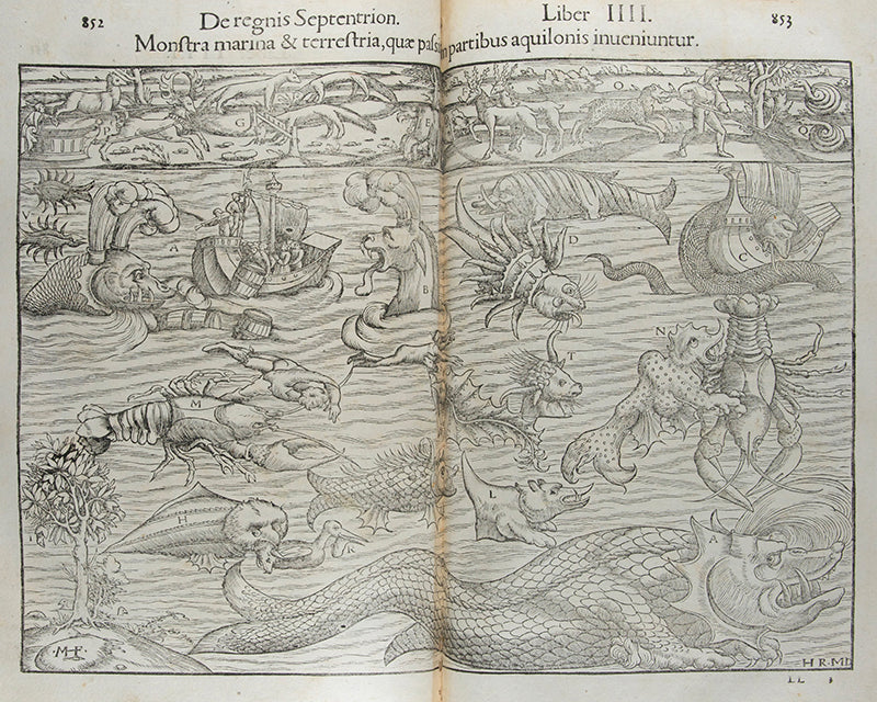 First Latin edition of Sebastian Munster's Cosmographiae Universalis, for the first time with 39 town views, and new world maps and map of America.
