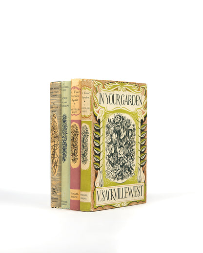 A complete, attractive set of Vita Sackville-West's immensely popular garden books, Inn Your Garden, In Your Garden Again, More for your Garden, Even More for your garden