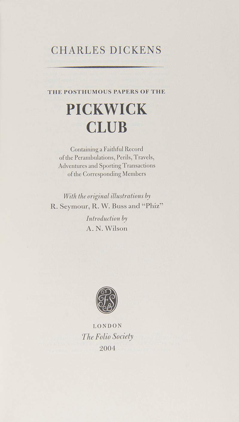 A scarce complete set of the Folio Society edition of Charles Dickens' works, printed in facsimile from the Nonesuch Press edition, published in the 1930's