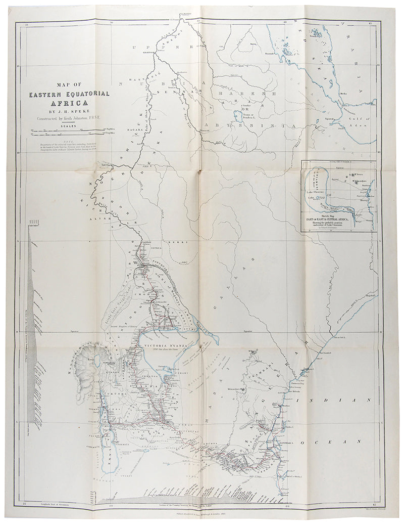 The account of Speke's  final expedition. It's purpose was to explore the Victoria Nyanza area and confirm that the lake was the source of the White Nile.