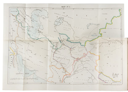 First edition of Augustus Le Messurier's From London to Bokhara including copious notes on the building of the trans-Caucasian railway through the Caspian to Uzbekistan.
