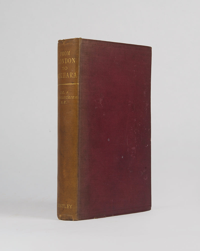 First edition of Augustus Le Messurier's From London to Bokhara including copious notes on the building of the trans-Caucasian railway through the Caspian to Uzbekistan.