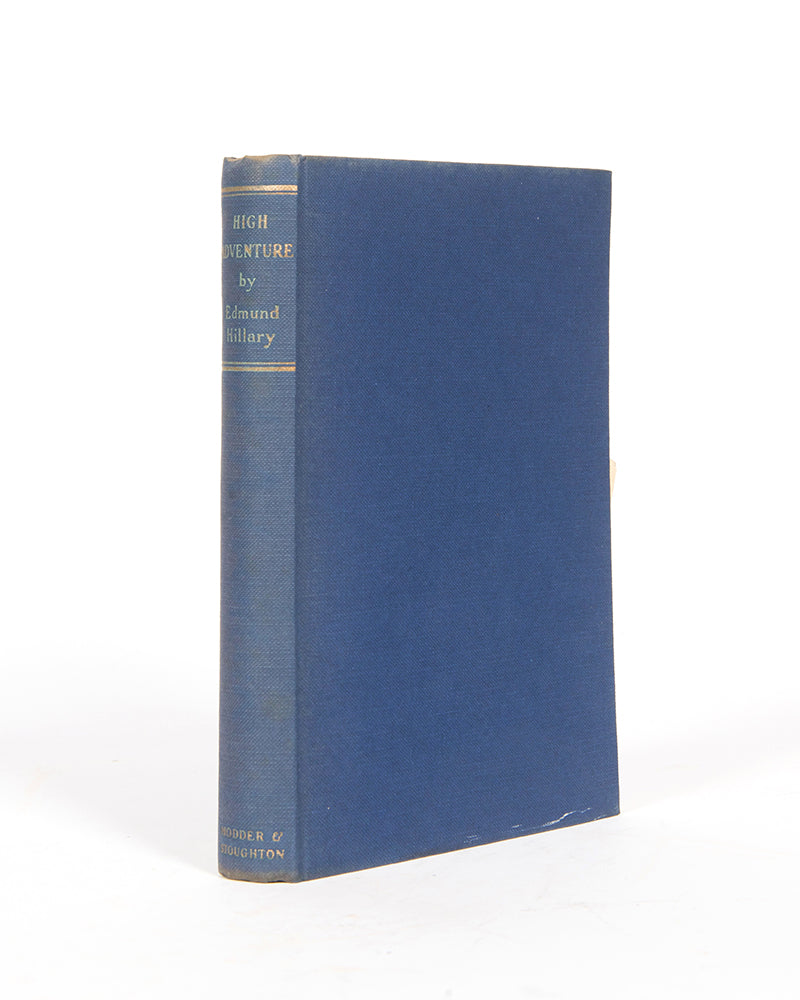 Inscribed by Hillary on title-page