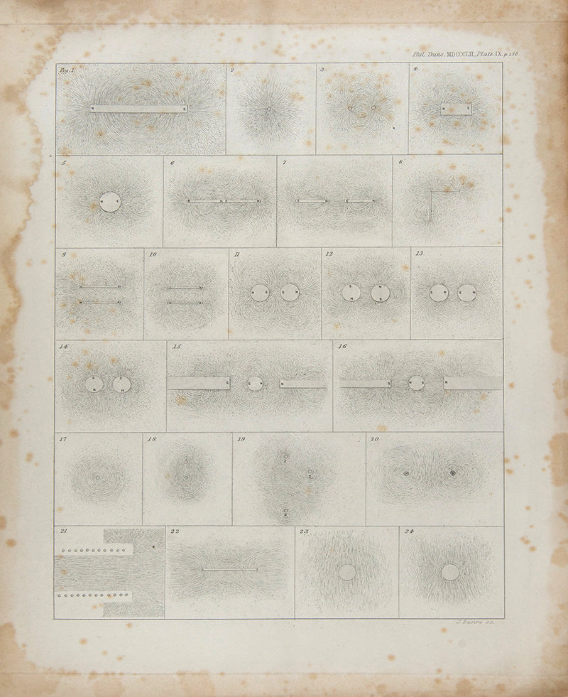 The rare offprint of Michael Faraday's Experimental Researches in Electricity, Twenty-ninth Series. Presentation copy inscribed by the author.
