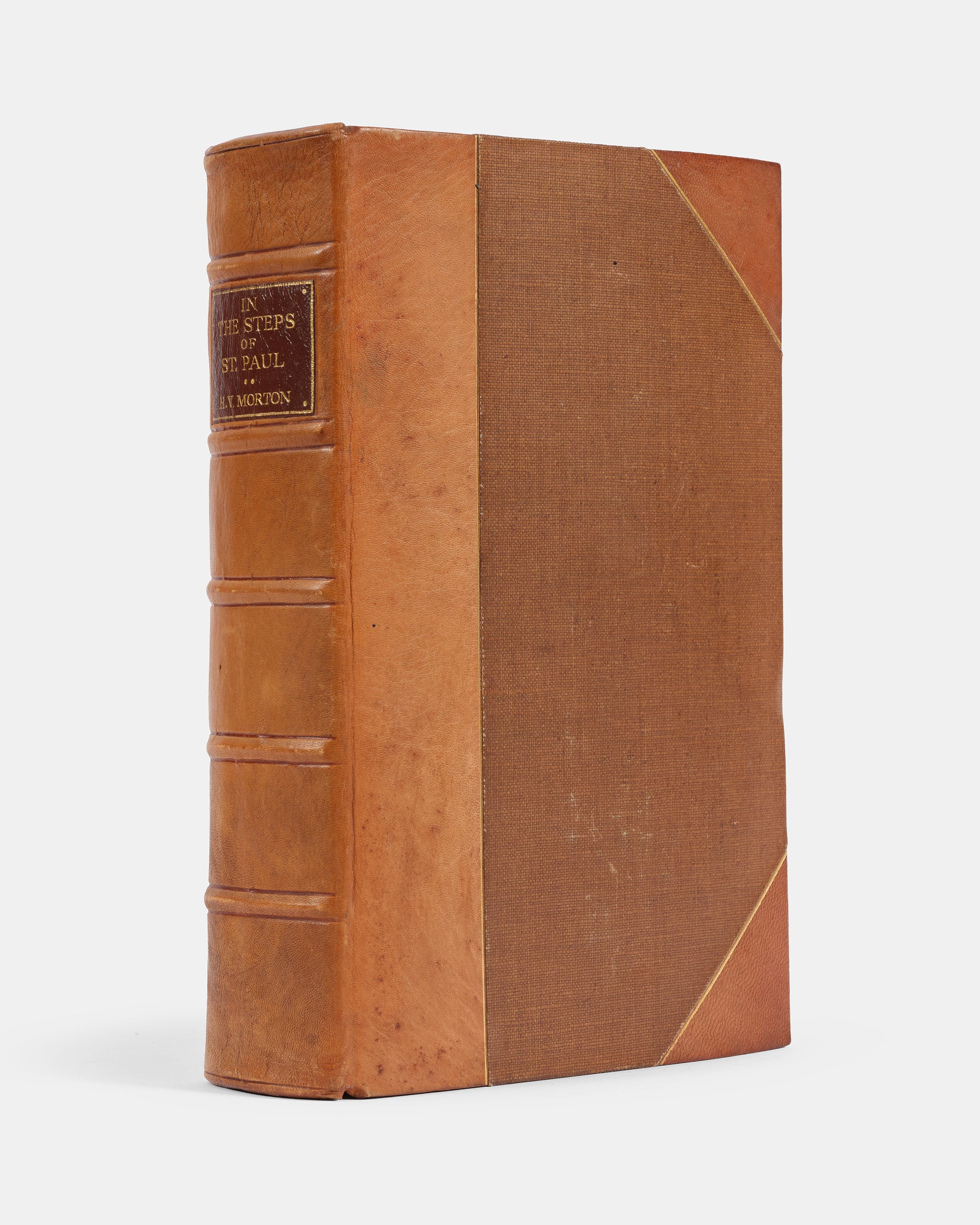 The signed limited extra-illustrated edition of In the Steps of St. Paul by H. V. Morton.
