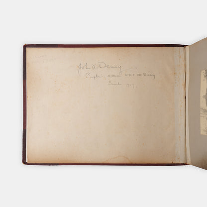Charming commemorative photograph album of the Visit of His Excellency Lord Chelmsford, Viceroy and Governor General of India, to Kashmir 1918, also meeting the Maharajah Jagatjit Singh Sahib Bahadur of Kapurthala in the Punjab.