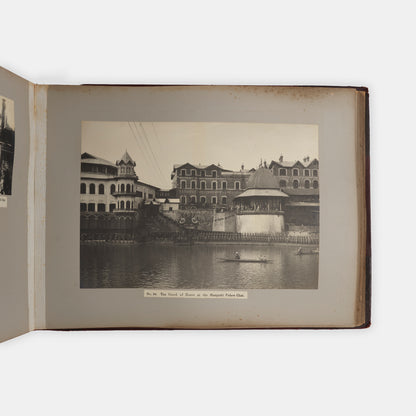Charming commemorative photograph album of the Visit of His Excellency Lord Chelmsford, Viceroy and Governor General of India, to Kashmir 1918, also meeting the Maharajah Jagatjit Singh Sahib Bahadur of Kapurthala in the Punjab.