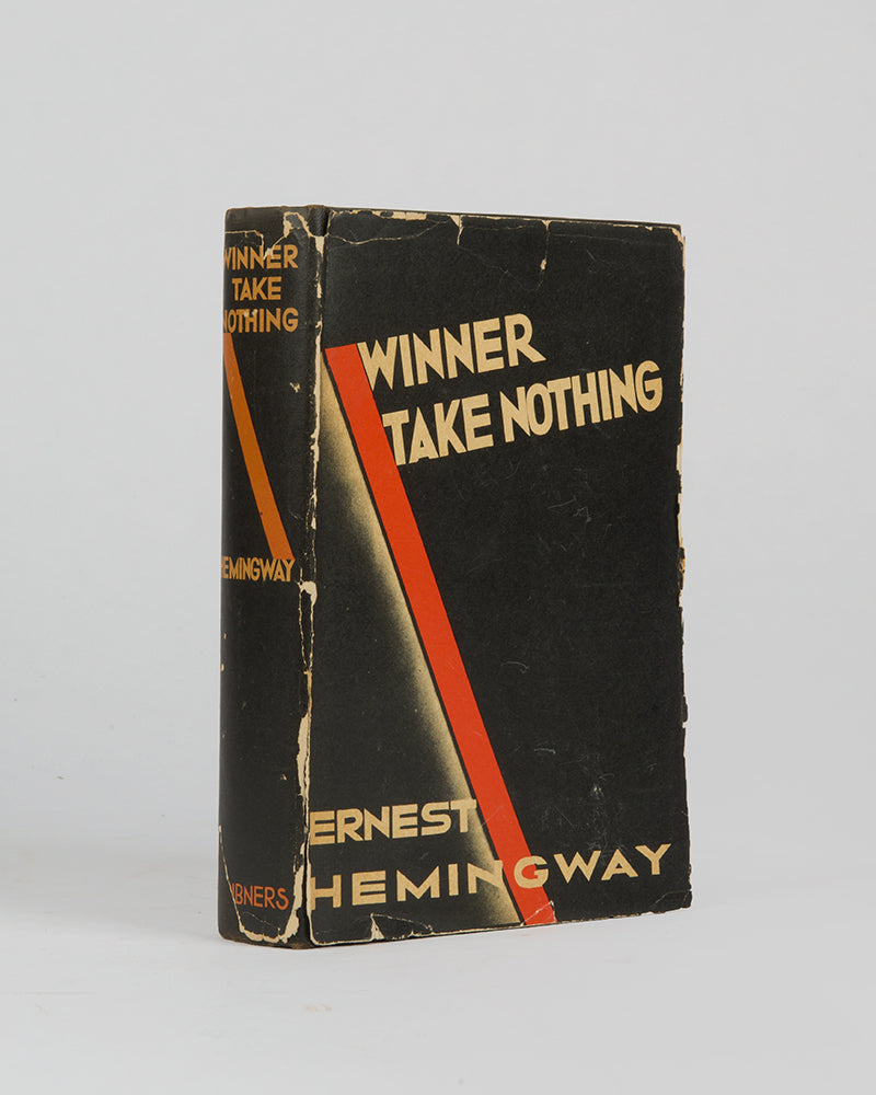 <em>Winner Take Nothing</em>, a 1933 collection of short stories by Nobel Prize Winner Ernest Hemingway, including <em>A Clean, Well Lighted Place</em>, which James Joyce called 'one of the best short stories ever written'.