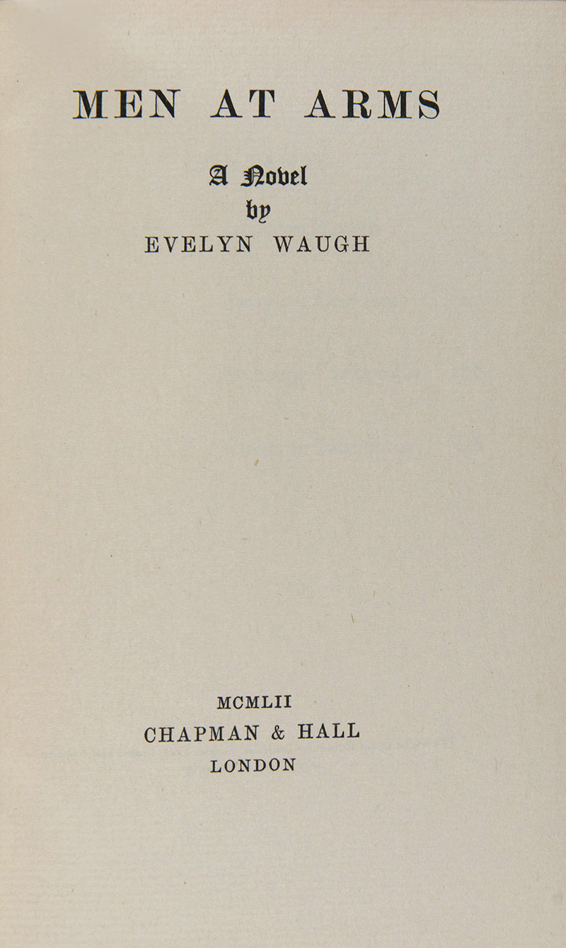 The Sword of Honour Trilogy is possibly the best novel series of the Second World War, loosely mirroring Evelyn Waugh's own wartime experience.