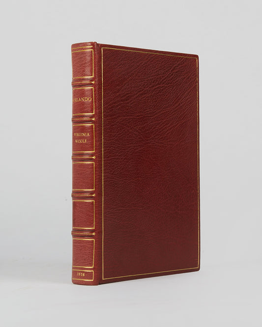 A signed first edition of Orlando, one of Virginia Woolf's most famous works. Nigel Nicholson, Vita Sackville-West's son, famously declared Orlando to be "the longest love letter in literature."