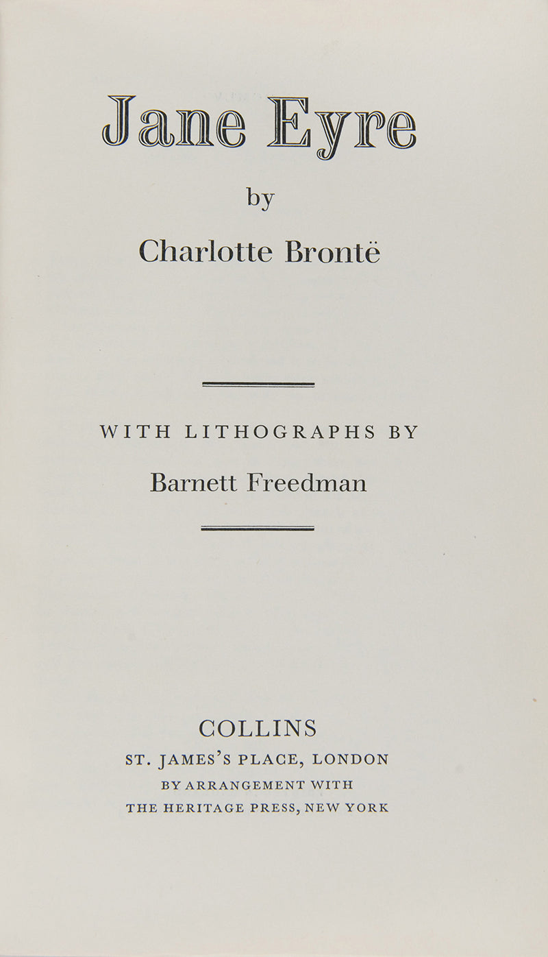 A beautifully illustrated copy of Charlotte Brontë's most well-known work, Jane Eyre.