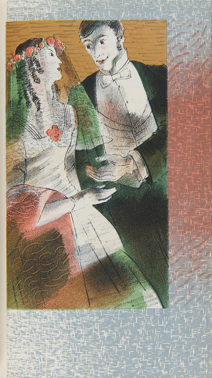A beautifully illustrated copy of Charlotte Brontë's most well-known work, Jane Eyre.