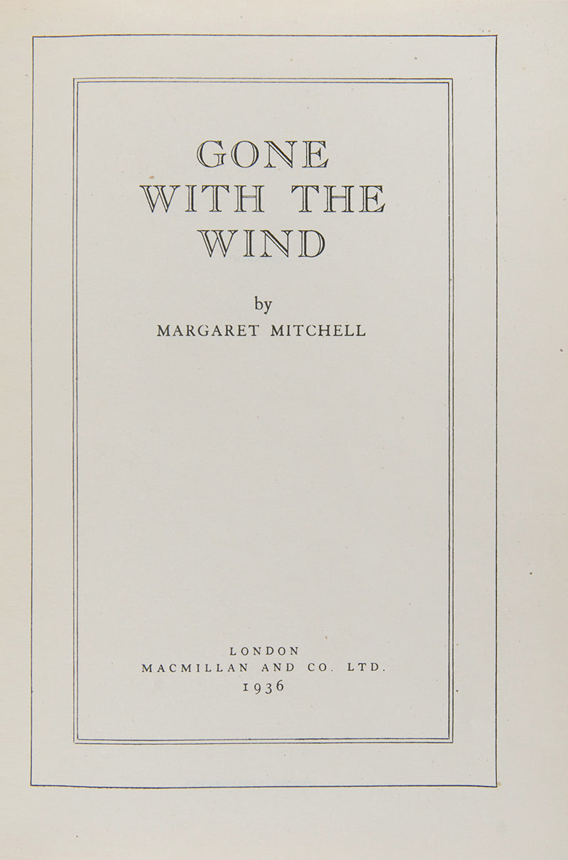 After a broken ankle immobilised her in 1926, Margaret Mitchell started writing a novel that would become Gone With the Wind. Published in 1936, it made Mitchell an instant celebrity and earned her the Pulitzer Prize.