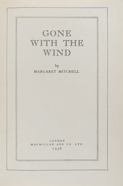 After a broken ankle immobilised her in 1926, Margaret Mitchell started writing a novel that would become Gone With the Wind. Published in 1936, it made Mitchell an instant celebrity and earned her the Pulitzer Prize.