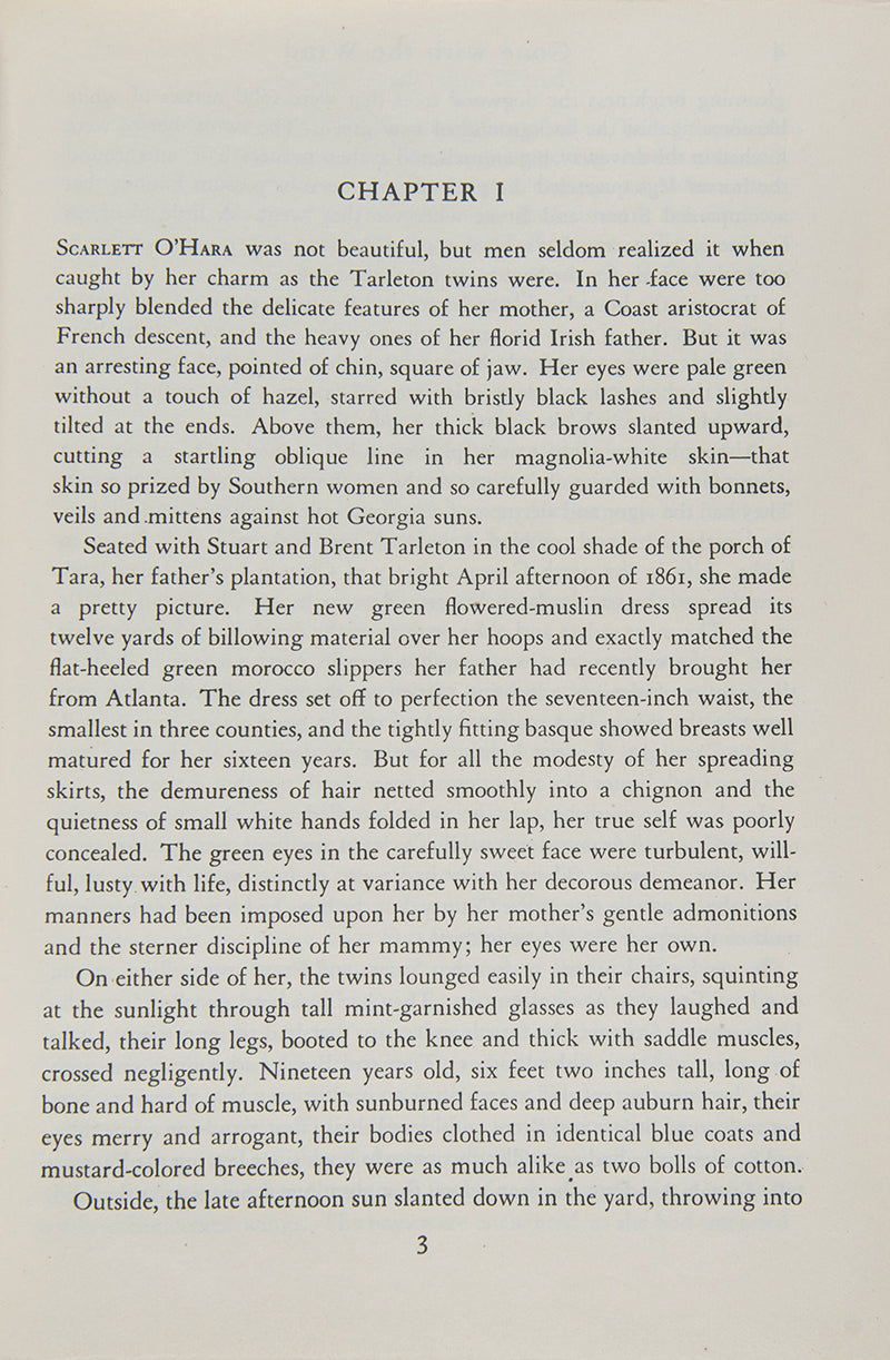 After a broken ankle immobilised her in 1926, Margaret Mitchell started writing a novel that would become Gone With the Wind. Published in 1936, it made Mitchell an instant celebrity and earned her the Pulitzer Prize.