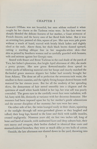 After a broken ankle immobilised her in 1926, Margaret Mitchell started writing a novel that would become Gone With the Wind. Published in 1936, it made Mitchell an instant celebrity and earned her the Pulitzer Prize.