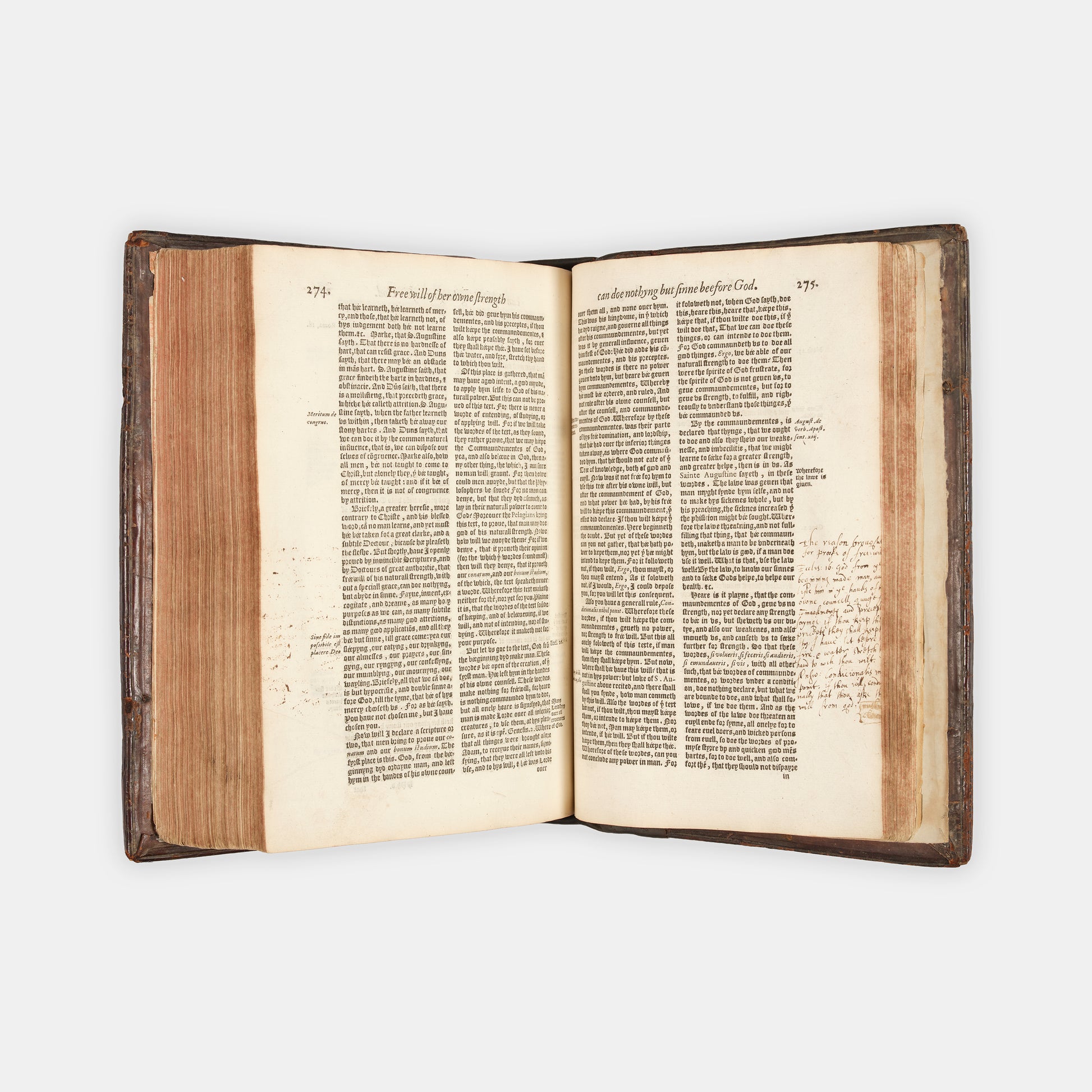 The first edition of the collected works of the Protestant marturs William Tyndale, John Frifth and Robert Barnes in English