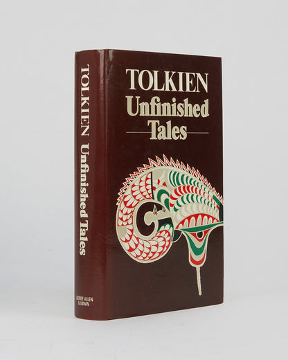 The first edition, first impression of Tolkien's posthumously published collection of  Unfinished Tales of Númenor and Middle-earth