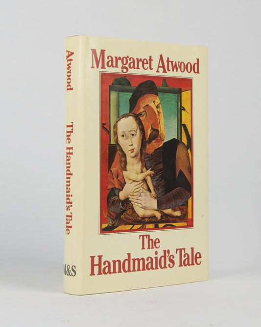 True first edition of The Handmaid's Tale by Margaret Atwood, signed by the author.