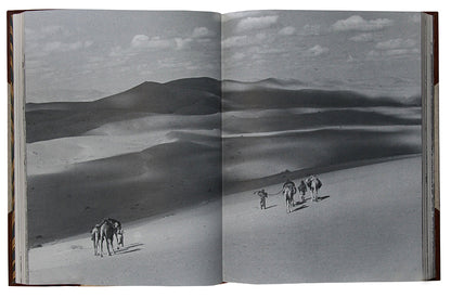 Signed limited edition of Wilfrid Thesiger's Desert, Marsh and Mountain, recounting the Gulf, Iraq and Yemen, just 1 of 160 copies.