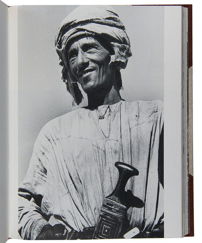 Signed limited edition of Wilfrid Thesiger's Desert, Marsh and Mountain, recounting the Gulf, Iraq and Yemen, just 1 of 160 copies.