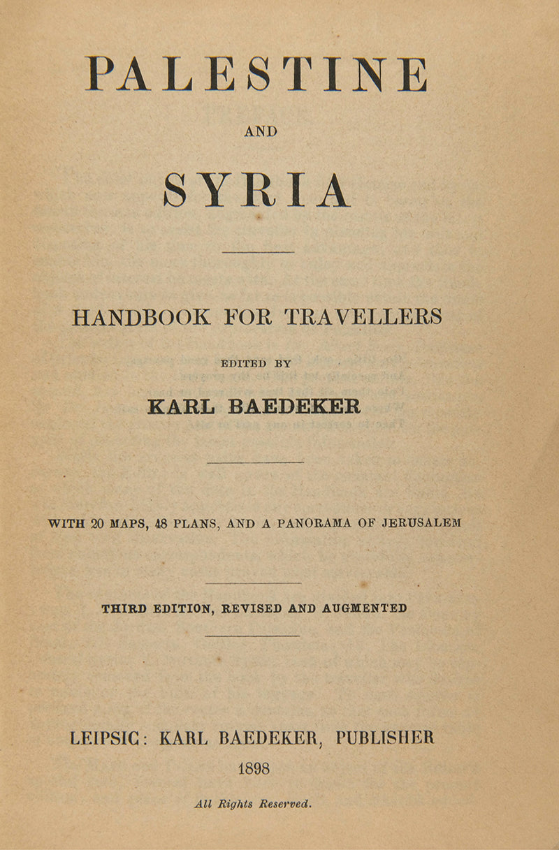 Third edition and scarce